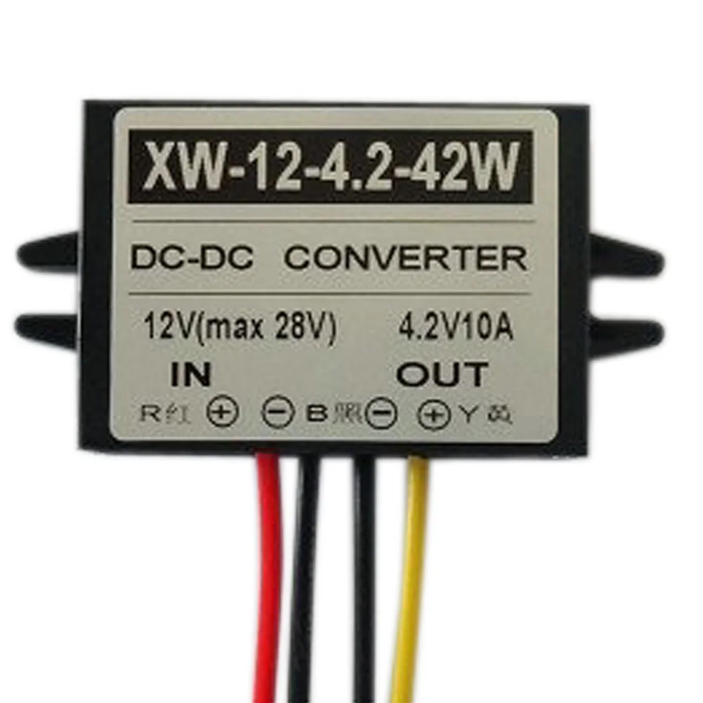 

DC DC Step Down Power Supply Converter 12V(7.5-28V) To 4.2V 10A 42W LED Car Display,Electric Motors Regulator Module