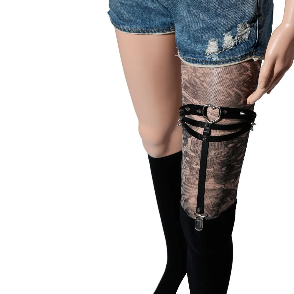 Heart Garter Belt for women gothic Plus 