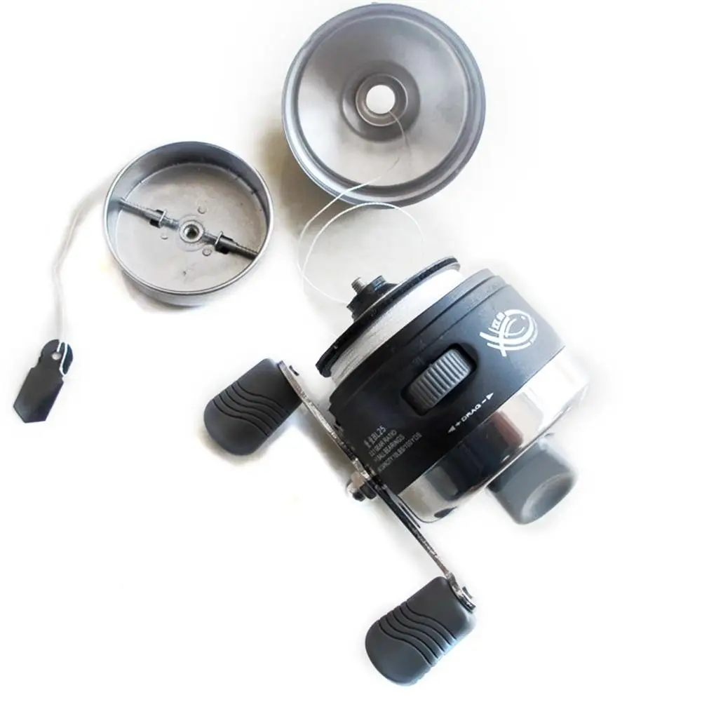

Mounchain Enclosed Fishing Reel wheel 3.3:1 Gear ratio left/right Interchangeable Spincast Reel for Saltwater Freshwater Fishing