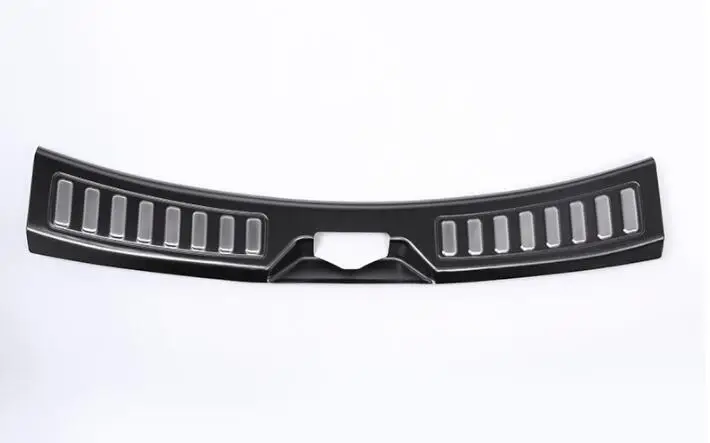 

For Land Rover Discovery Sport 2015 2016 Trunk Door Rear Bumper Protection Plate Sill Frame Cover Trim
