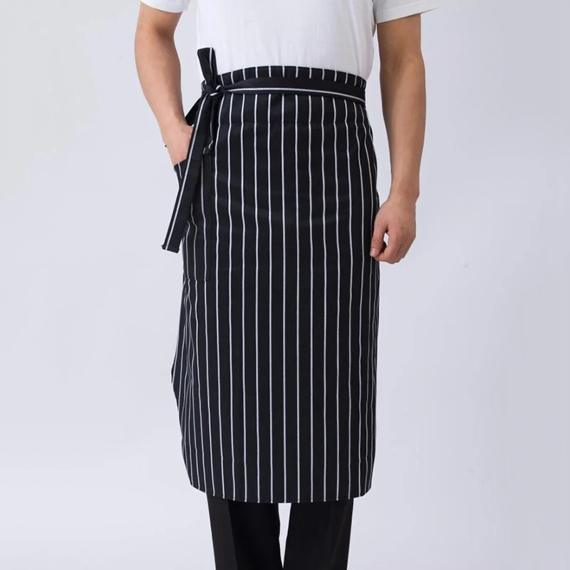 Waiter Server Chef Cooking Work Half Body Apron Cleaning