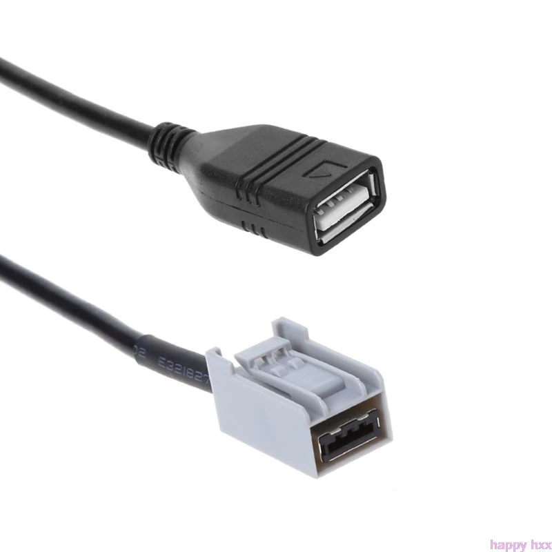 Новый Aux USB аудио кабель адаптер женский порт удлинитель для Honda Civic Jazz CR V|Кабели
