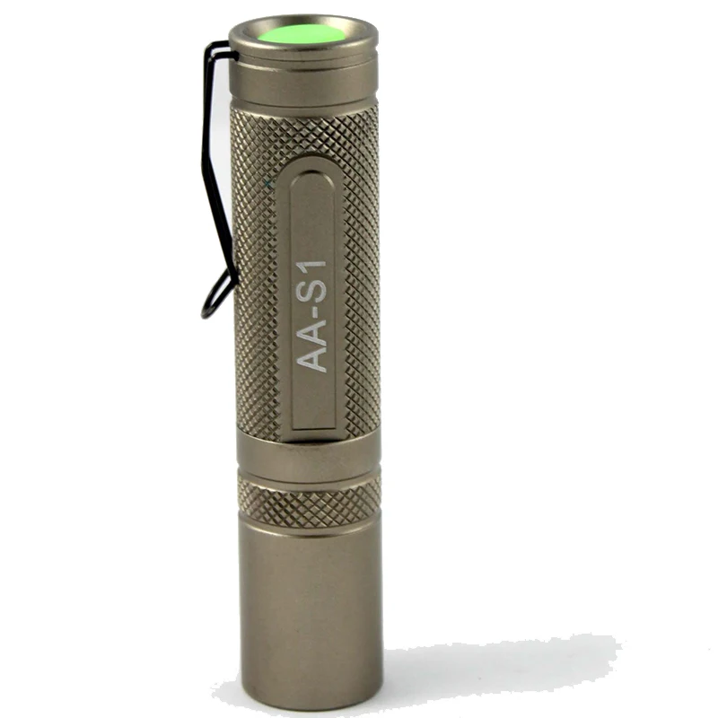 3 Вт мини Taschenlampe UniqueFire светодиодный фонарик AA-S1 XR-E режима Водонепроницаемый