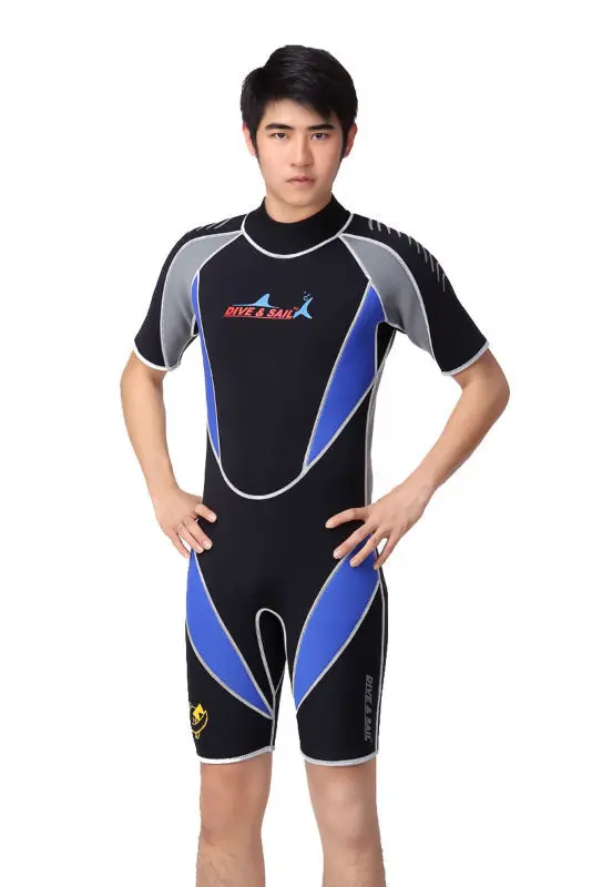 WDS-4126-12 3MM Neoprene Wetsuit Diving Suits Sun Protection Swimwear