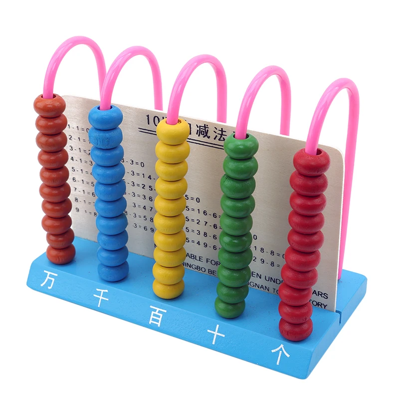 Металлические арки деревянные Abacus для детей подсчета цифр бисер обучения