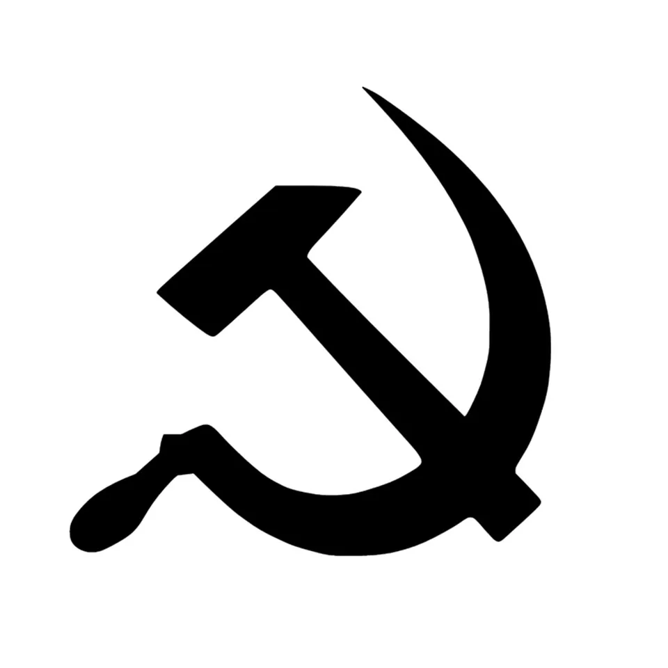 USSR Hammer Car-Styling Car Accessories Vinyl Stickers Fashion Creative Waterproof Window Decoration Stickers for 9.7cm9.5cm  (5)