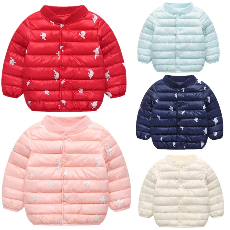 

2019 New Autumn and winter Plush and velvet warm Coat Baby Girl Boy Cartoon Coat Jacket Thick Warm Outerwear Clothes