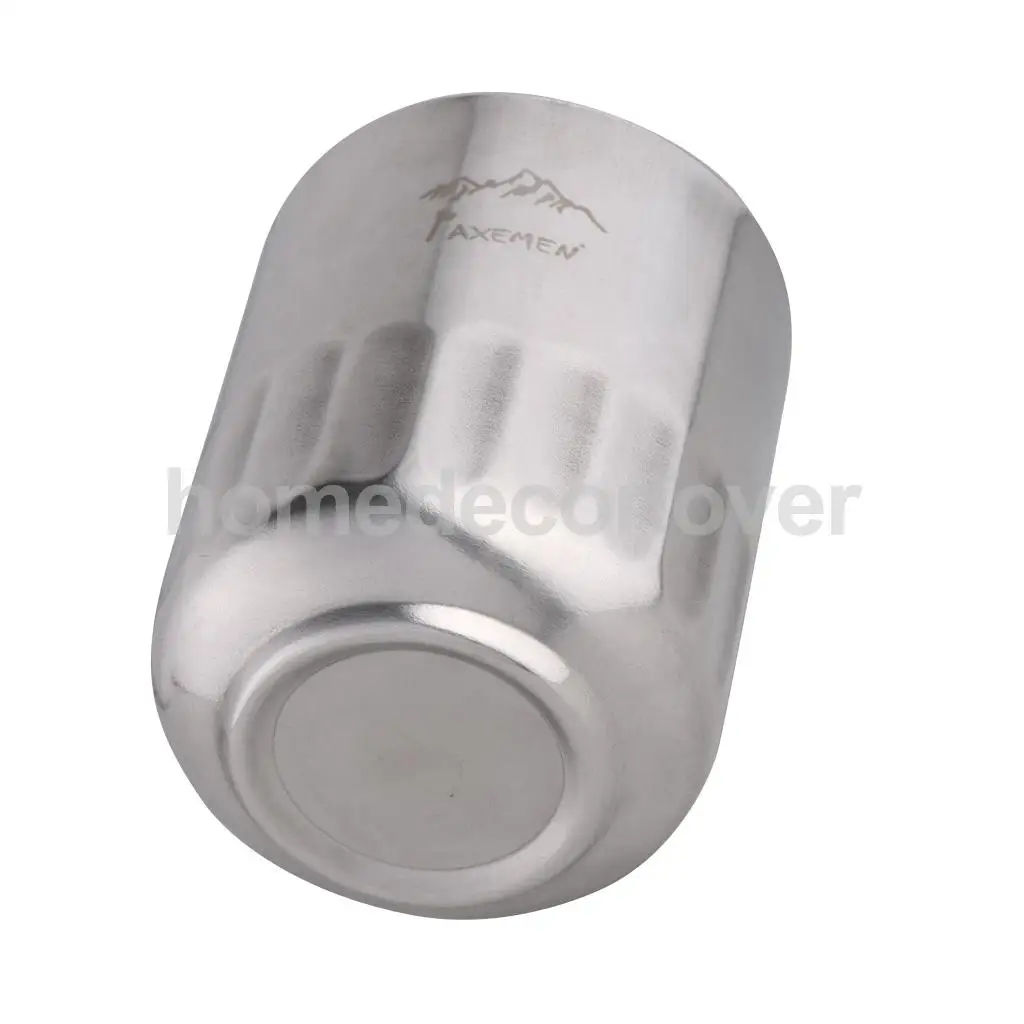 180ML / 120ML Double Wall Stainless Steel Insulated Coffee Drink Tea Hot Water Camping Cup Hiking Picnic Home Office Travel Mug