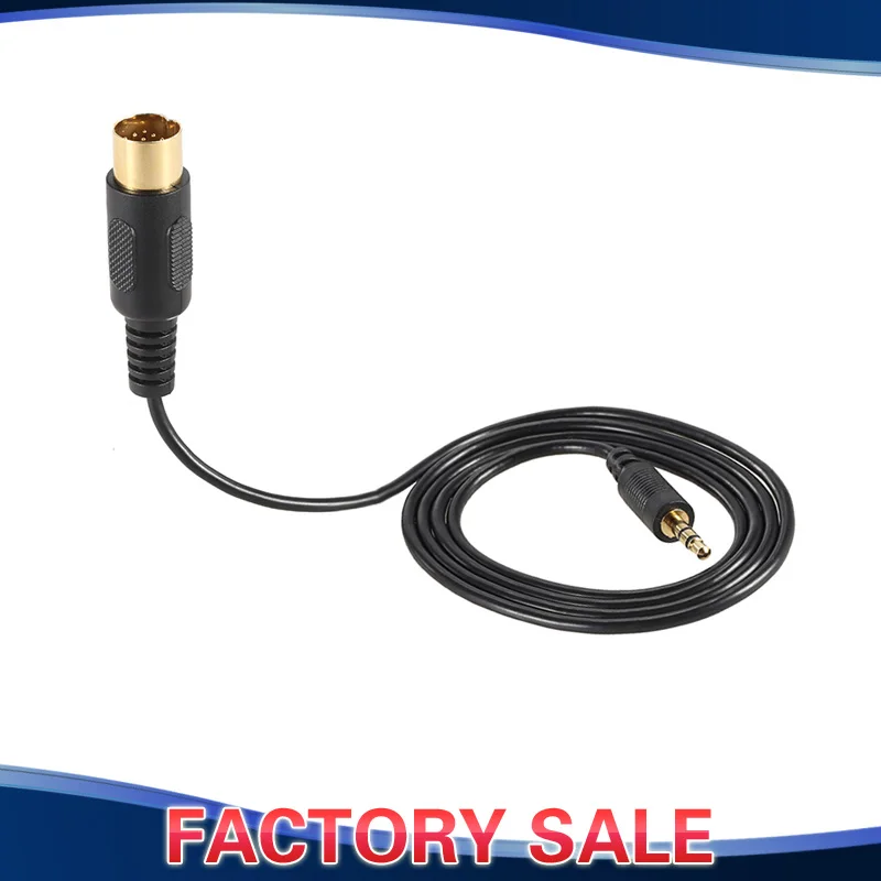 Позолоченные 3.5 мм Aux Кабель для Kenwood CA-C2AX KCA-iP500 CA-C1AX Автомобилей Музыка Интерфейс |