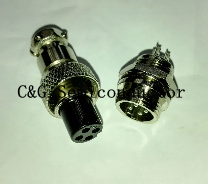 5pairs GX12-4pin GX12 12mm 4 Pins 250V 15A Male &amp Female Electrical Aviation Connector Plug 2PIN 3PIN 5PIN 6PIN 7PIN 8PIN | Электронные