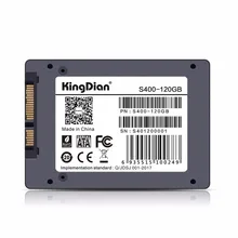 KingDian SSD 120 ГБ 128 ГБ Внутренний твердотельный жесткий диск 2," для настольного ноутбука TLC flash(S400 120 ГБ