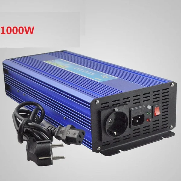 

Surge Power 2000W 1000W DC12V/24V to AC110V/220V Pure Sine Wave Power Inverter with UPS battery charging function