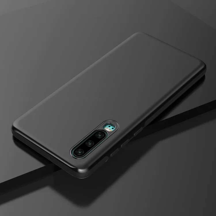 Магнитный чехол для huawei P30, мягкий силиконовый Магнитный чехол для huawei P30 Pro hawei P 30 Lite, светильник, чехол для телефона, автомобильный держатель, чехол - Цвет: Black