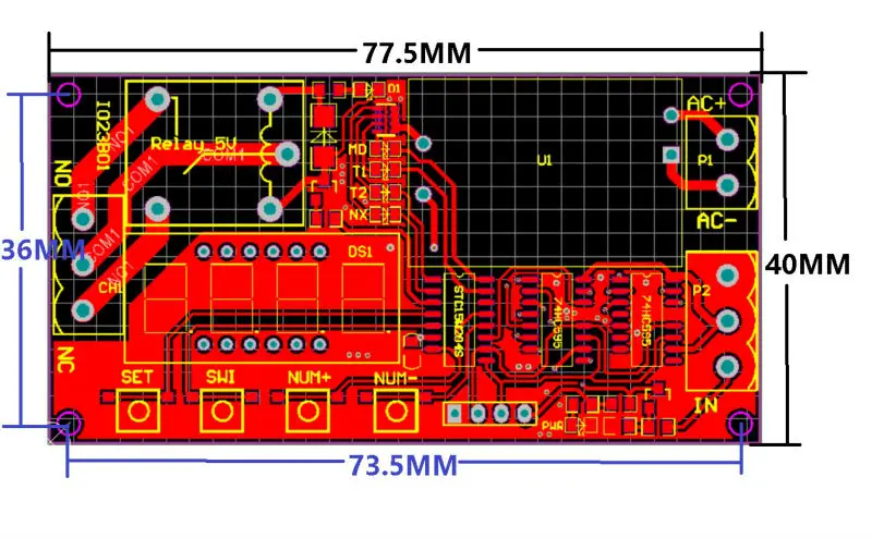 IO23B01* 5 5 шт. AC 110 В 220 В/DC 5 в многофункциональный таймер-реле задержки цифровой светодиодный ламповый контроллер