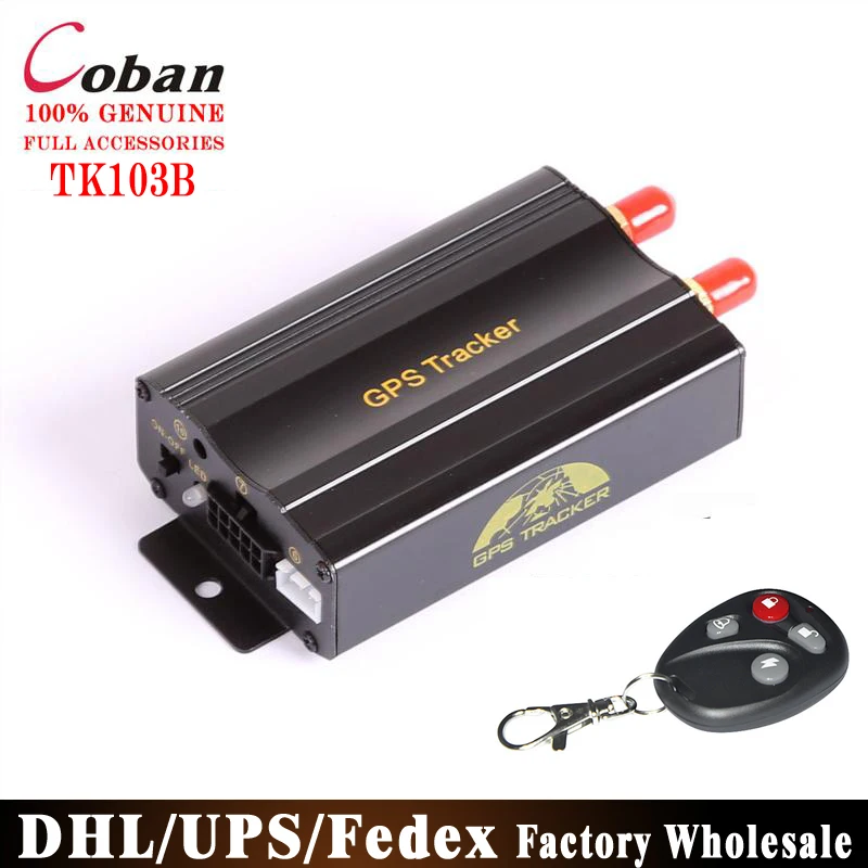 DHL/Fedex/UPS 20 PCS/lot Genuine Auto Vehicle TK103B GPS Tracker Car