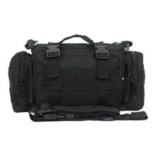 WCS мужская сумка на талию сумка Военная многофункциональная сумка черная