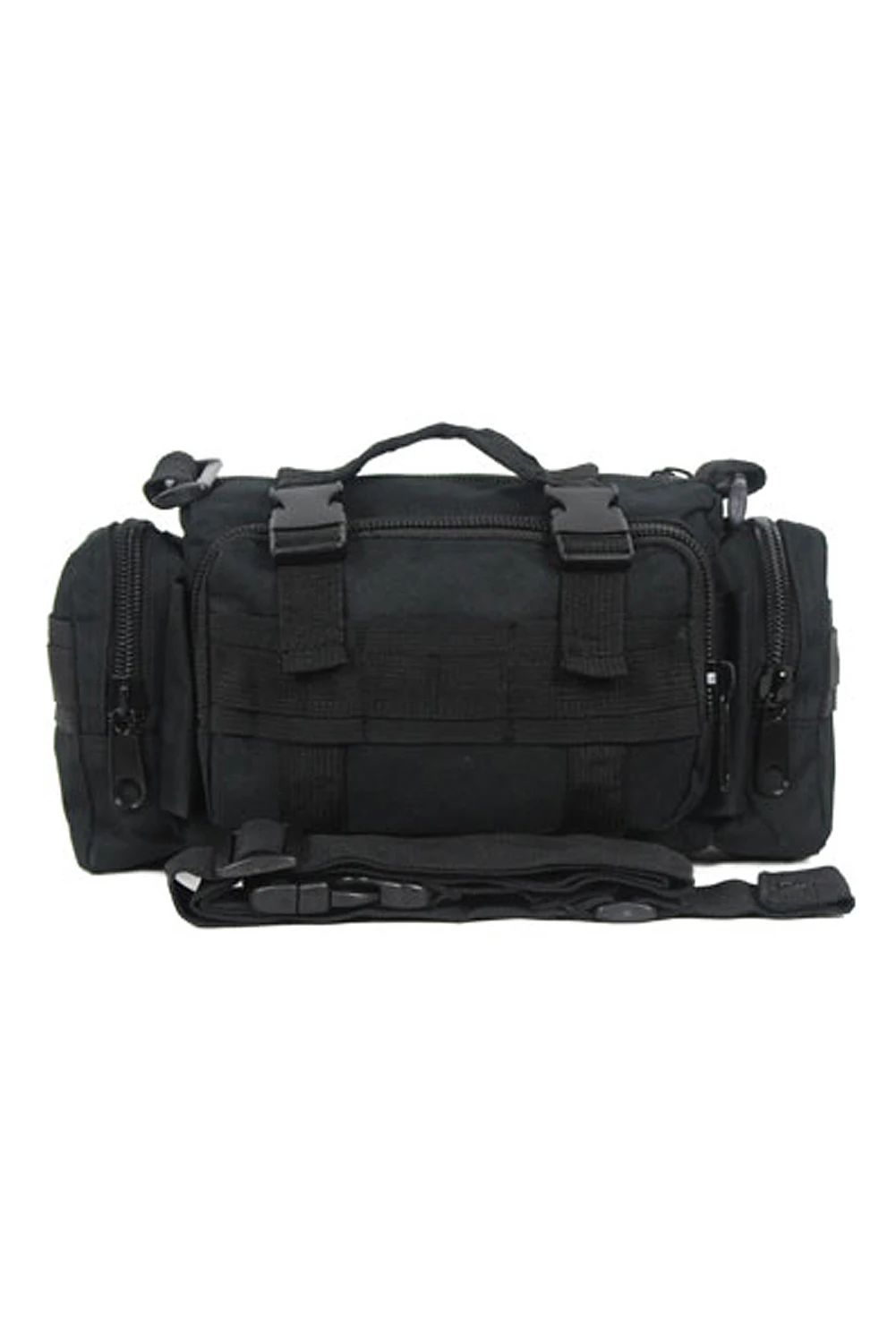 WCS Мужская поясная сумка через плечо сумка Военная Многоцелевая сумка черный