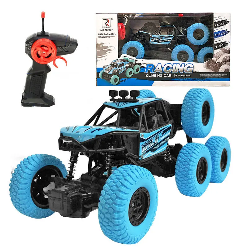 

Rc Boy Car 6wheels 4wd Climbing Cars Electric Remote Control Toy On The Radio Controlled Drive Off-road Truck Gift Toys Hobbies