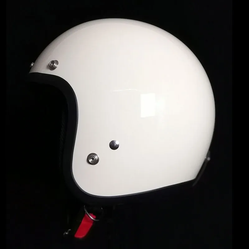 Горячая Распродажа, винтажный мотоциклетный шлем Casco Capacete motoqueiro, мотоциклетный шлем 3/4, шлемы с открытым лицом, реактивный Ретро шлем в горошек