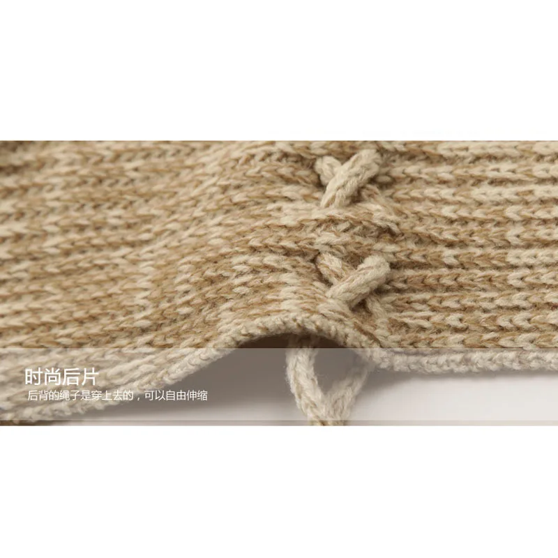 Women's Knitted Jackets Openers Cloaks Shawls Bat Shirts and Loose Sweaters girls fur collar cardigan sweater