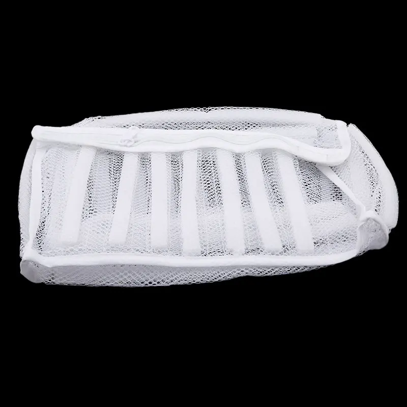 New White Padded Laundry Net Wash Bag For Protecting Trainers And Shoes In The Washing Machine Shoes Washing And Drying Bag