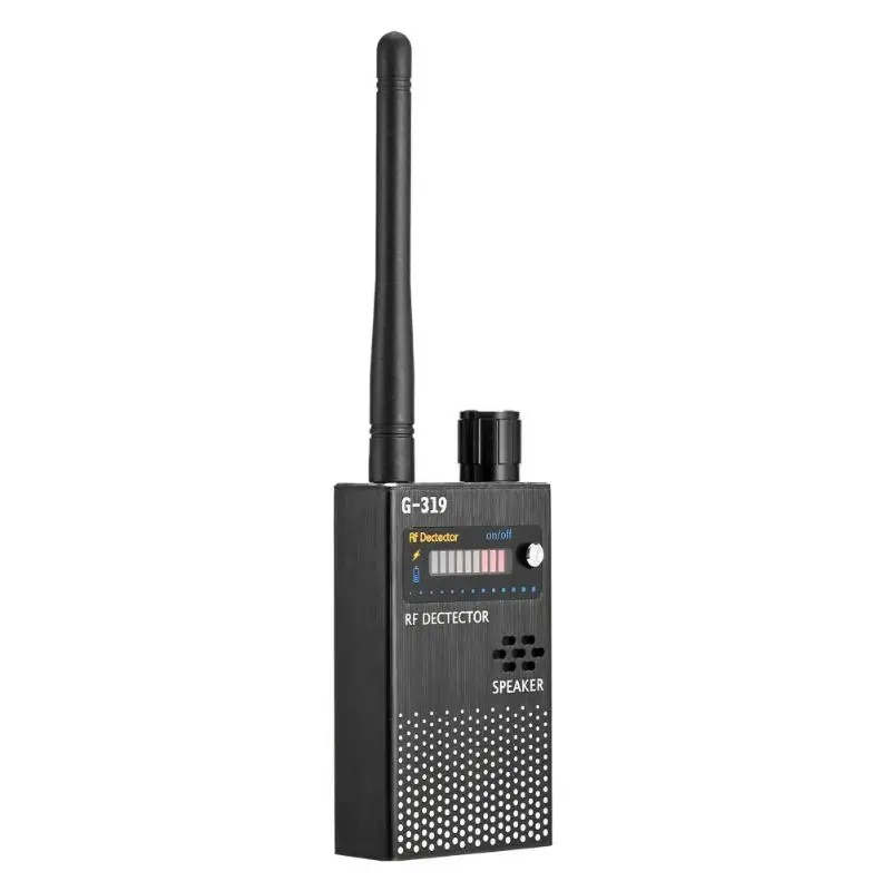 ALLOYSEED G319 Беспроводной Радиочастотный детектор анти-gps локатор детектор мобильного телефона с полным спектром обнаружитель подслушивающих устройств Finder