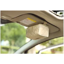 CHIZIYO креативный роскошный автомобильный солнцезащитный козырек подвесной бумажный полотенце для заднего сиденья автомобиля подлокотники Центральная бумажная коробка под салфетку