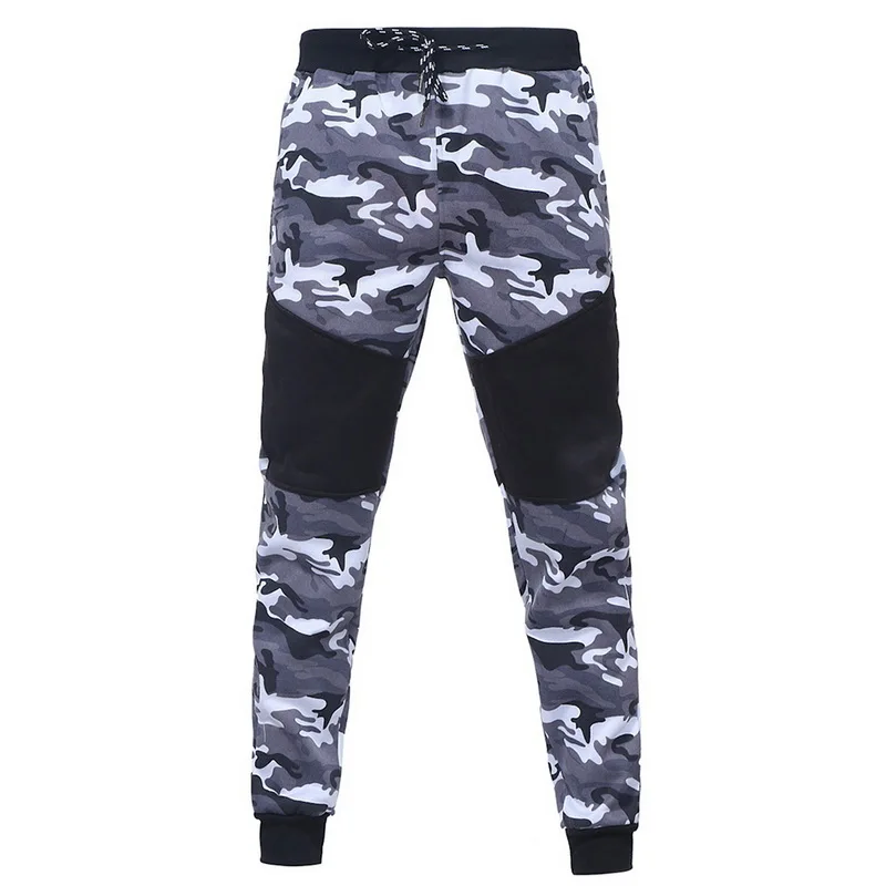 Laamei Men Camo Print sets Camouflage Jacket+Pants 2Pc Causal Tracksuit Sportwear jogger Hoodies Sweatshirt Pant Suit Plus Size