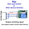 OOTDTY DC 12V 1CH módulo receptor por relé TRANSMISOR DE RF 433Mhz interruptor de Control remoto inalámbrico ► Foto 3/6