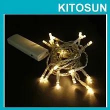 Горячая распродажа, от завода-производителя 30 шт./лот 3 м 3AA ботарейками теплого белого цвета светодиодный шнур светильник