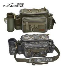 Tsurinoya 27*10*20 см приманка поясная посылка для рыболовных снастей поясная сумка-мессенджер сумка через плечо спортивная сумка для отдыха сумка для рыбалки