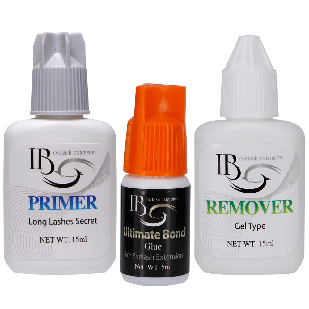 1 set I Beauty Ultimate Bond Glue Set for Eyelash Extension Primer Remover Holding Time 5 to 6