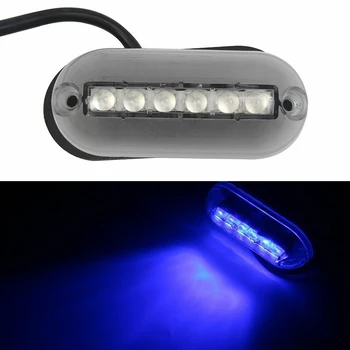

Underwater Light Fishing Marine Boat Night Landscape Lighting 6 LED Waterproof 12V LB88
