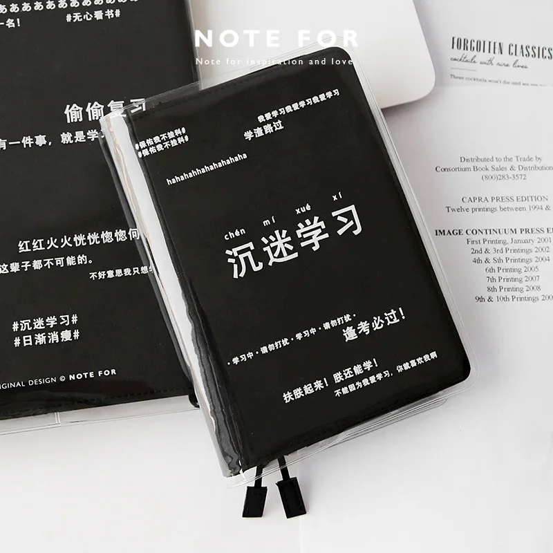 Примечание для HOBONICHI ПВХ Обложка Ver.4 транспарант для Hobonichi журнал A5 A6