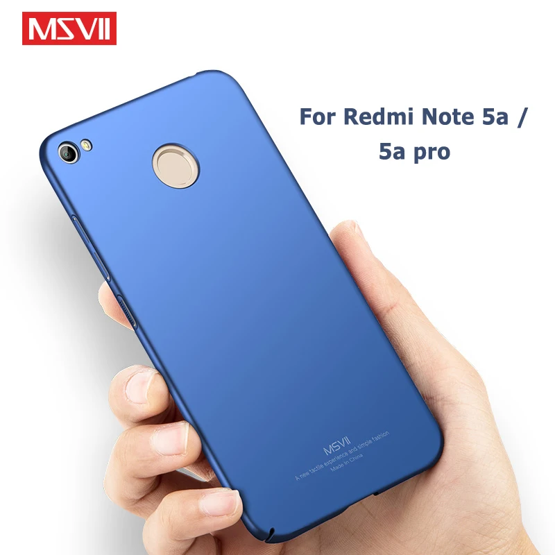 MSVII Xiaomi Redmi Note 5a Prime чехол для Pro Чехол Xiomi Note5a Silm PC 5 a Чехлы |