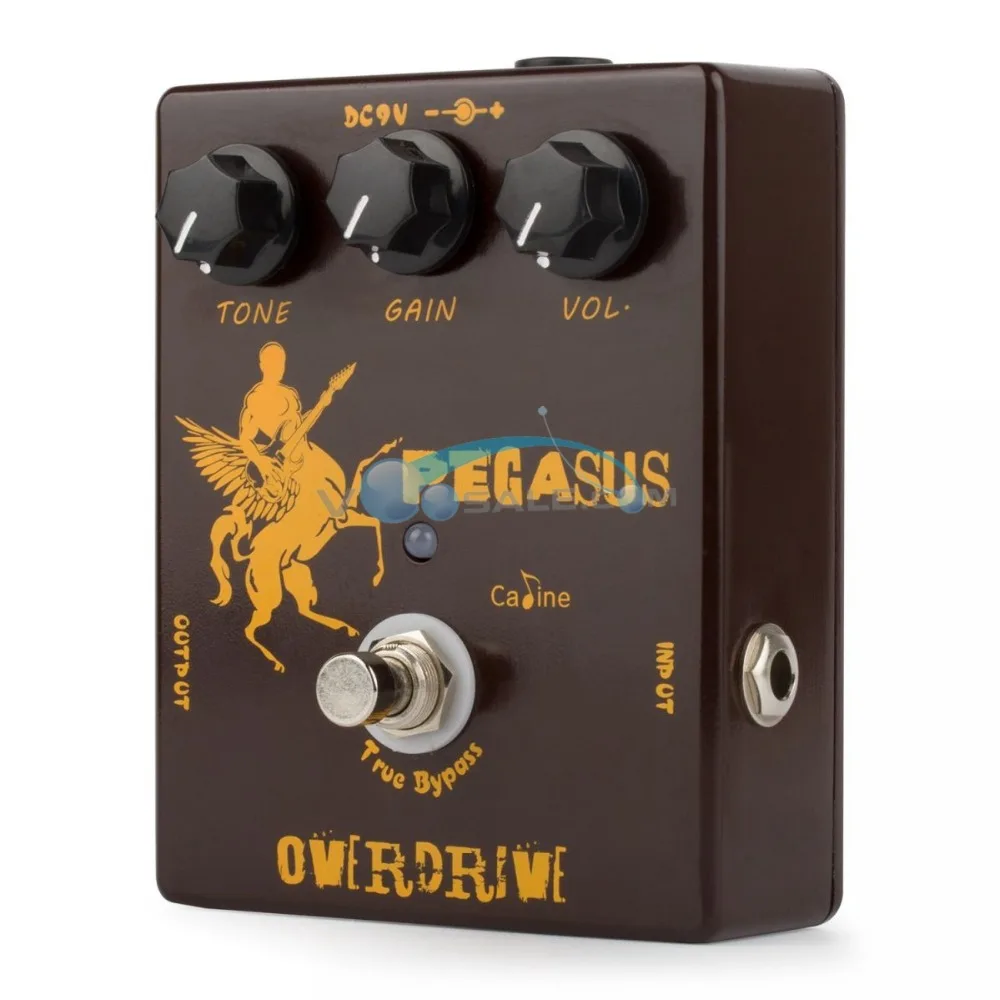 US $38.00 Caline CP43 Pegasus Overdrive Guitar Effect Pedal True Bypass Guitar Accessories Aluminum Alloy Guitar Pedal