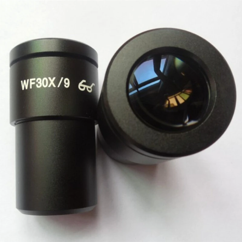 2 шт. окуляр для микроскопа 30 мм 9 мм|ocular microscope|lens for microscopeeyepiece lens microscope |