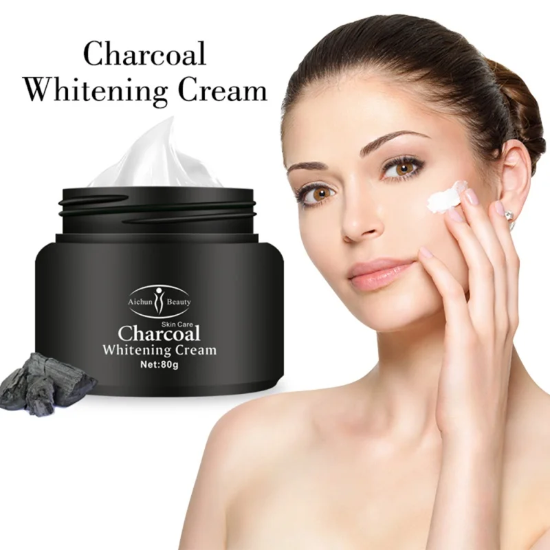 

Oil-Control Firming Skin Brighten Skin Tone Natural Bamboo Charcoal Face Cream Moisturizer Facial Cream Skin Whitening Cream