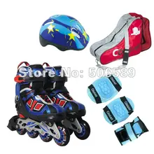 Роликовые коньки для детей 2 цвета весь набор MS839