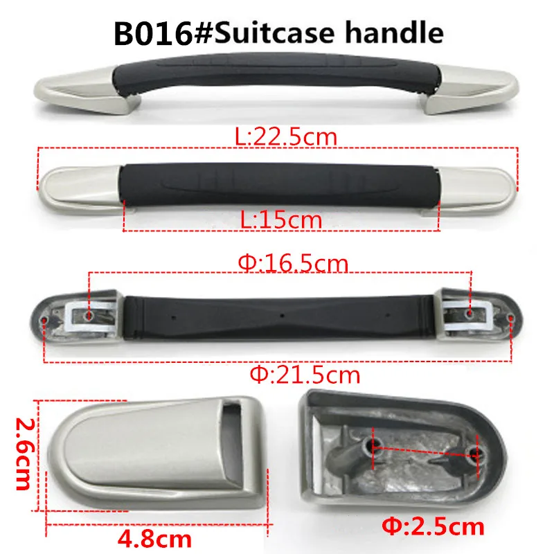 Telescopic Trolley Suitcase Handle Retractable Luggage parts Handle