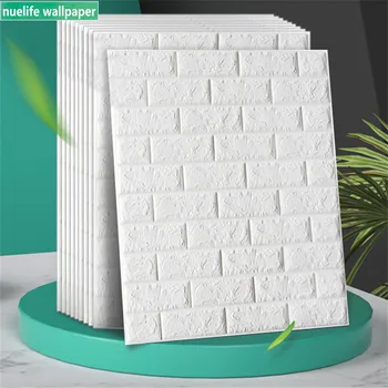 

Waterproof anti-collision thickening brick pattern wall stickers bedroom living room wall renovation foam soft bag wallpaper