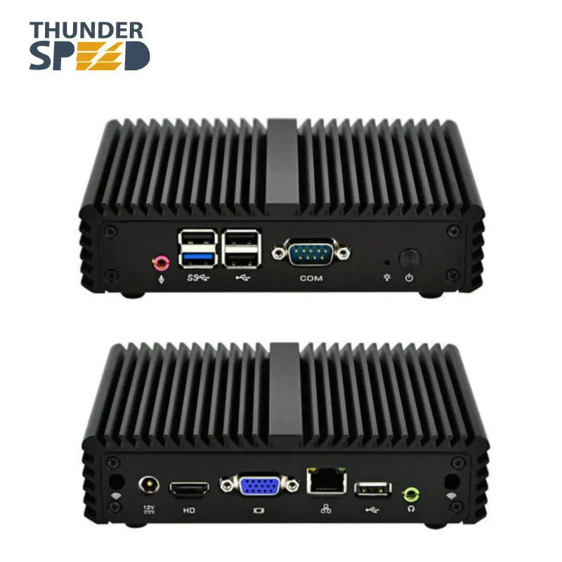 X86 mini PC Win 10 Linux Ubuntu Intel Celeron J1900 Quad Core bez wentylatora komputer stacjonarny 12 V oszczędność X86 mini PC Win 10 Linux Ubuntu Intel Celeron J1900 Quad Core bez wentylatora komputer stacjonarny 12 V oszczędność