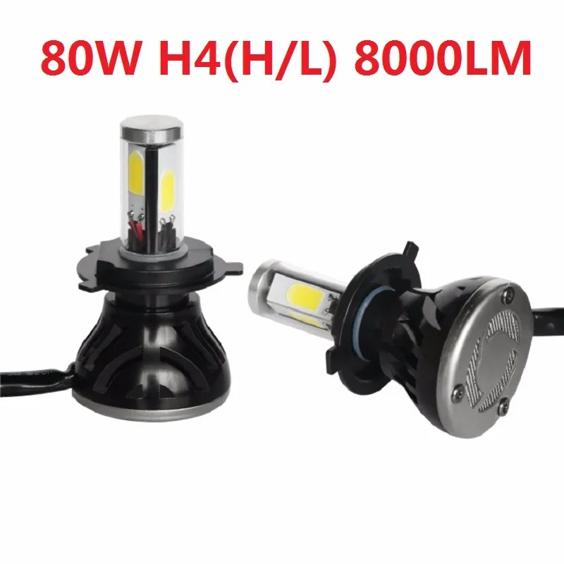 2 шт. 40 Вт H4 Hi/Lo H4-3 Plug& Play H4 9001 HB2 H4(H/L) светодиодный комплект фар EMC 8000лм налобный фонарь H13 9004 9007 HB2 HB5 биксенон