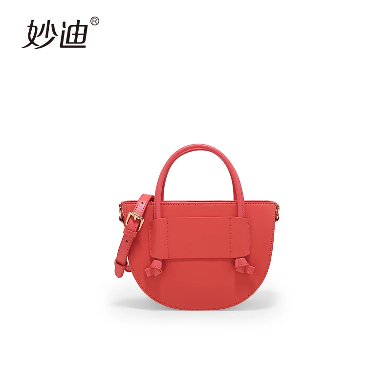 

MOOD small fashion designer's semi-circle saddle-bag fashion for young girls luxury handbags women bags designer