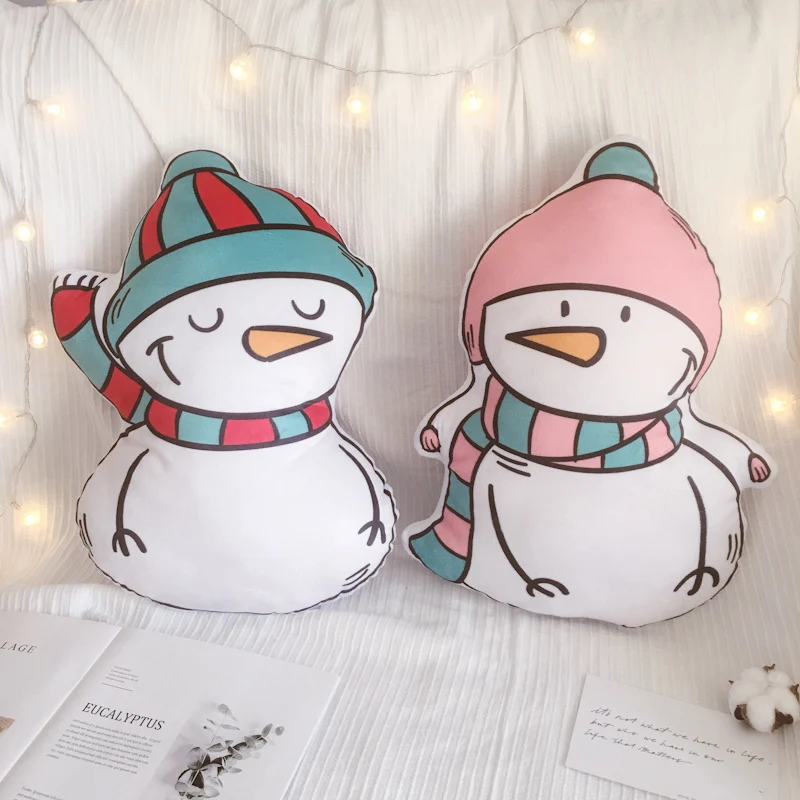

Lucky Boy Sunday Snowman Stuffed Plush Toys For Children Kids Pillow Cushion Cute Snowman Plush Doll Birthday Gift For Kids