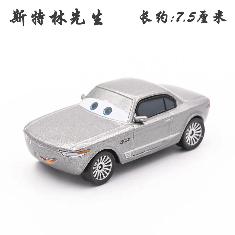 Pixar Cars 3 Miss Fritter Black Jackson Storm Mack Truck Smokey Daniel Swervez Diecasts металлический сплав автомобиля