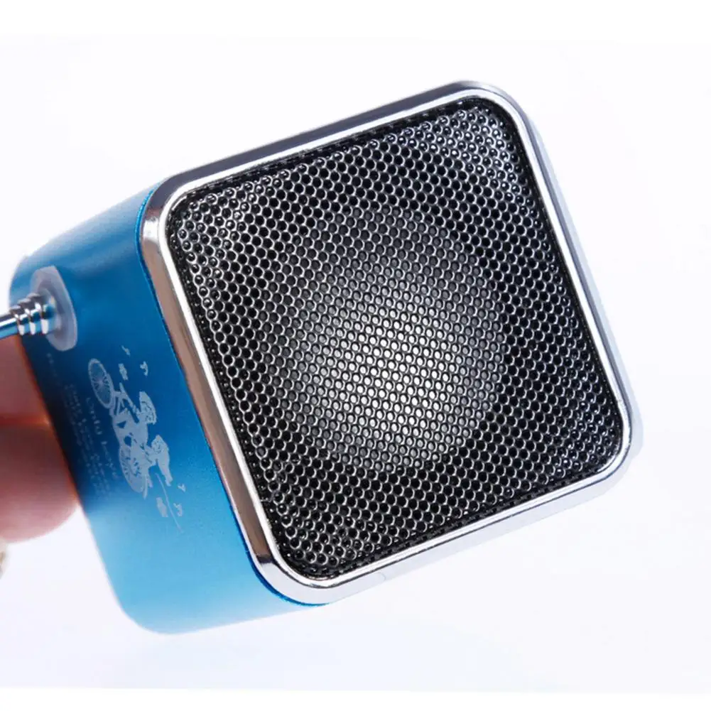 Портативный мини динамик с поддержкой SD TF карты Micro USB стерео супер бас MP3/4
