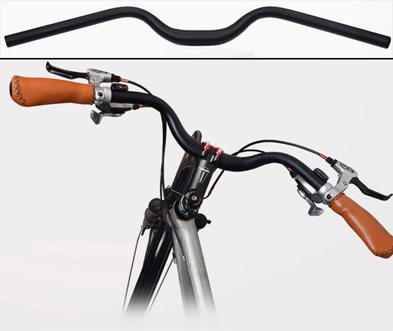 Fmf Bicycle Swallow Handlebar M Type Aluminum Alloy 31.8 *680 Mm Black