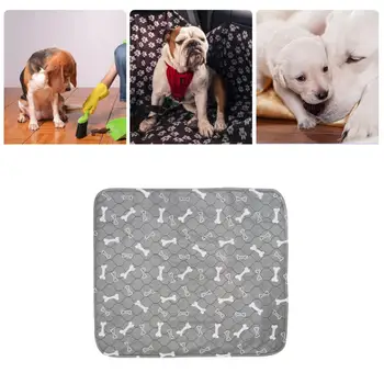 

Pet Dog Pee Pad Three-layer Waterproof PVC Cute Pattern Water Absorption Cat Urine Pad Reusable Washable Pee Mattress Cushion