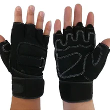 AIBOULLY регулируемые фитнес-спортивные тренировочные перчатки для тренировок, тренажерный зал, Нескользящие прочные